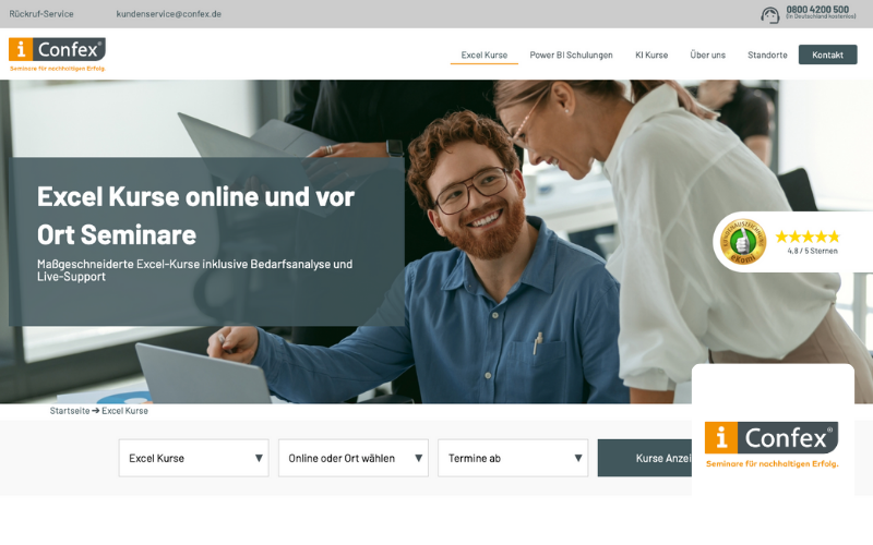 SEO Relaunch Mönchengladbach Referenz Bildungsinstitut